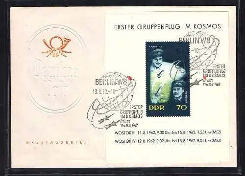 DDR FDC Mi.-Nr. Block 17