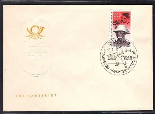 DDR. FDC Mi.-Nr. 662 