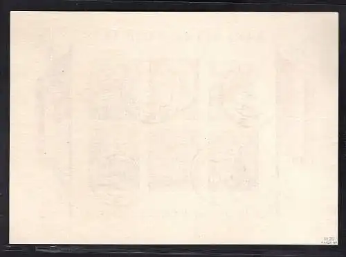 DDR. Mi.-Nr. Block 8 B YI gestempelt , sign. Mayer