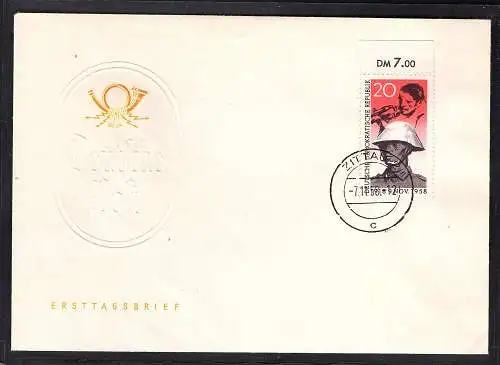 DDR. FDC. Mi.-Nr. 662