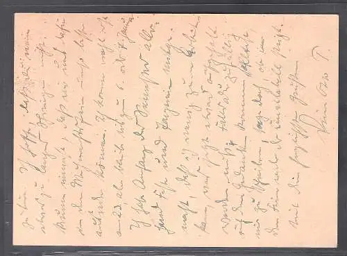 Danzig, Ganzsache Mi.-Nr. P38 I, Technische Hochschule,  gestempelt.