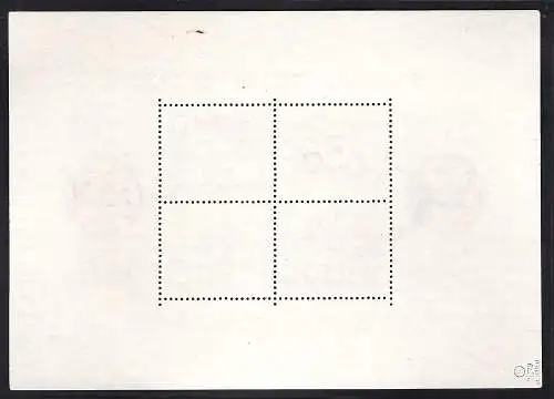 DDR. Mi.-Nr. Block 9 A YII gestempelt , sign. Mayer