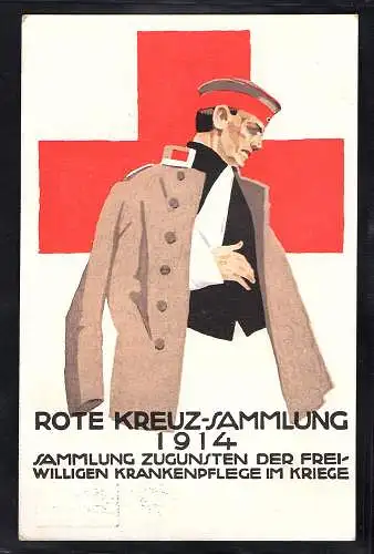 Bayern, Privatganzsache PP38-C7/01, Rote Kreuz-Sammlung 1914 ungebraucht.