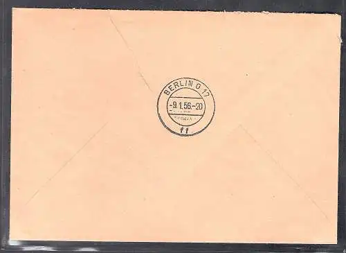 DDR. ZKD-Brief : Vorläufer mit rotem Stempel "ai"