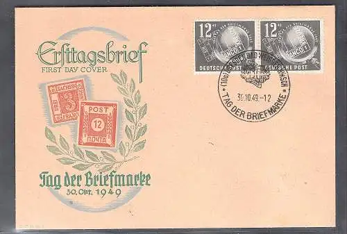 DDR. FDC. Mi.-Nr. 245