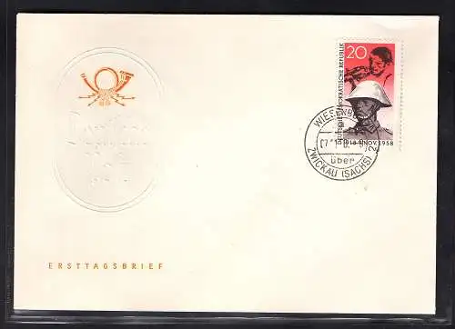 DDR. FDC. Mi.-Nr. 662