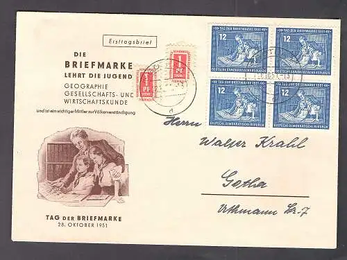 DDR. FDC. Mi.-Nr. 295 