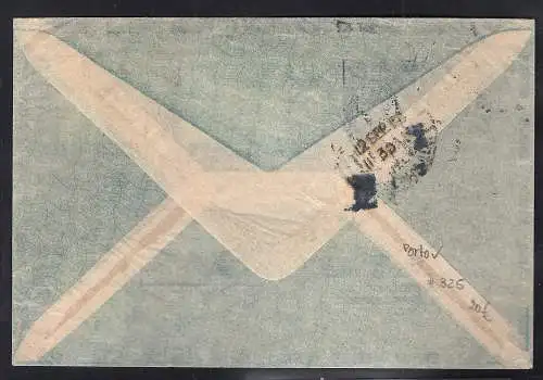 DDR. Ausland-Luftposbrief  mit MiF. Mi.-Nr. 325 u.a. nach Baghdad mit Ak.-St.