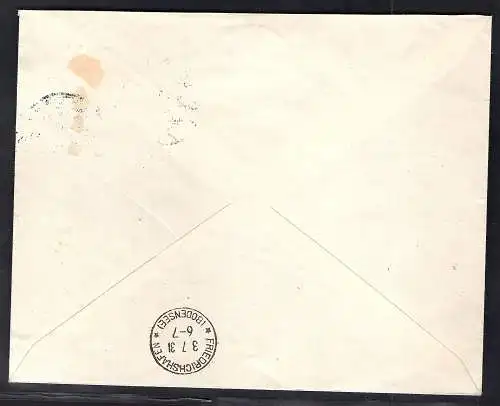 Zeppelin-Brief, Islandfahrt  1931 