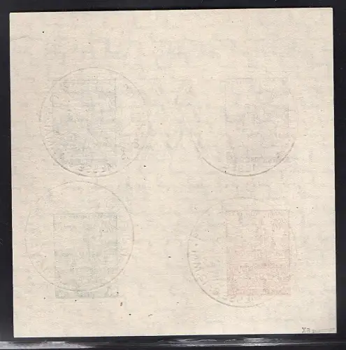 SBZ-West Sachsen Mi.-Nr. Block 5 Xa , gestempelt, sign.  Dr.JaschBPP.