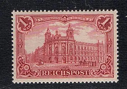DR. 1900 Mi.-Nr. 63 a postfrisch, FA Jäschke-L.