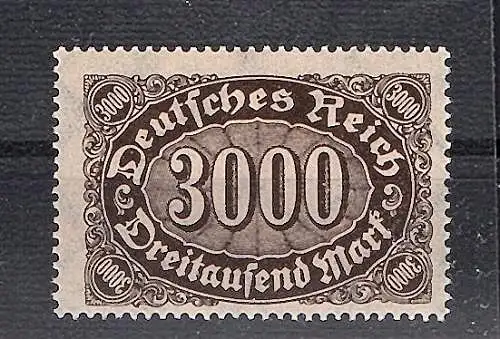 DR. Mi.-Nr. 254 d  Postfrisch sign. Infla Berlin B(echtoldBPP).