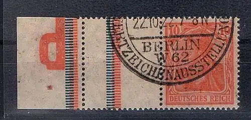 DR., Zusammendruck Mi.-Nr. RL.2.2 gestempelt, FA. Tworek.