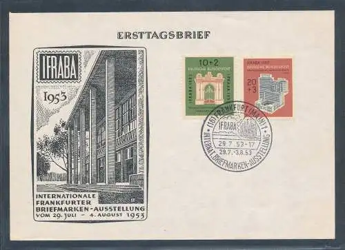 Bund., FDC. Mi.-Nr.  171-172