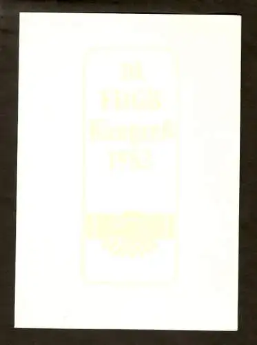 DDR - Gedenktblatt, 10. FDGB-Kongreß 1982, B12-1982.