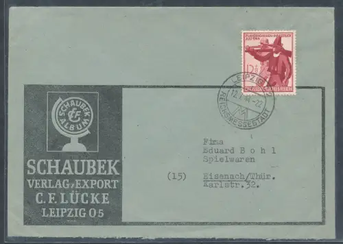 DR. Reklamebrief Schaubek Verlag.