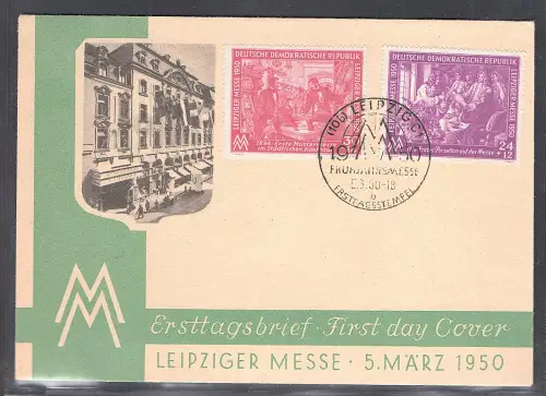 DDR. FDC , Mi.-Nr. 248-249