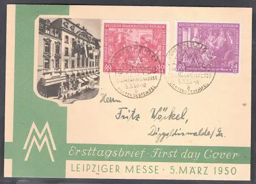 DDR-FDC. Mi.-Nr. 248-249