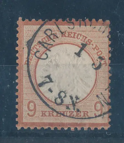 DR., Mi.-Nr. 27 a, gestempelt, FA. Jäschke-L.BPP.
