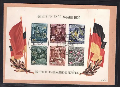 DDR - FDC Mi.-Nr. Block 13 FA.MayerBPP.