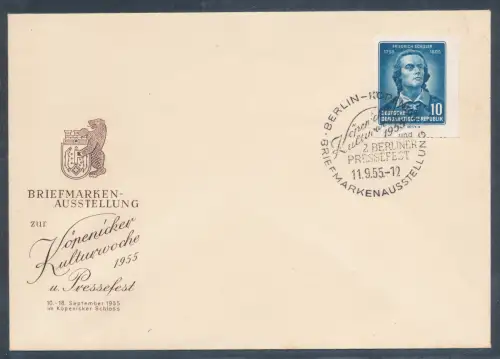 DDR. Mi.-Nr. 465 B auf Brief.