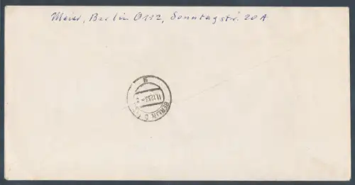 DDR, FDC. Mi.-Nr. Block 8 + 9 A/B FA.weigeltBPP.
