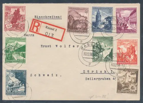 DR. Satzbrief Mi.-Nr. 675-683 .