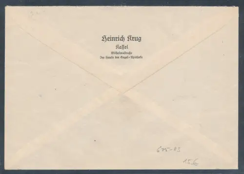 DR. Satzbrief Mi.-Nr. 675-683 .