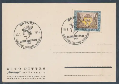 DR. Reklamekarte, Rincopyn, Otto Dittes Berlin.