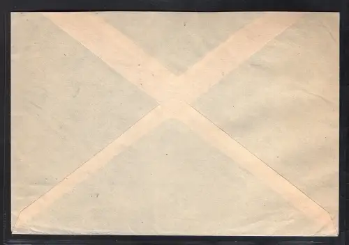 DR.  Mi.-Nr.  Wz 1.2 auf Fernbrief