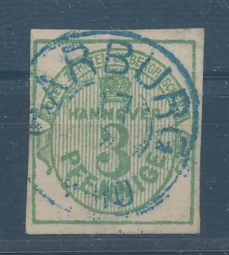 AD. Hannover Mi.-Nr. 20 gestempelt, FA.  Jäschke-LBPP.