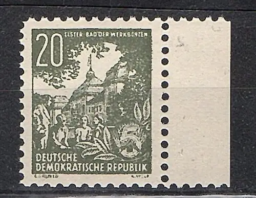 DDR Propagandafälschung Mi.Nr. 10 KgU postfrisch ** sign. Schlegel.