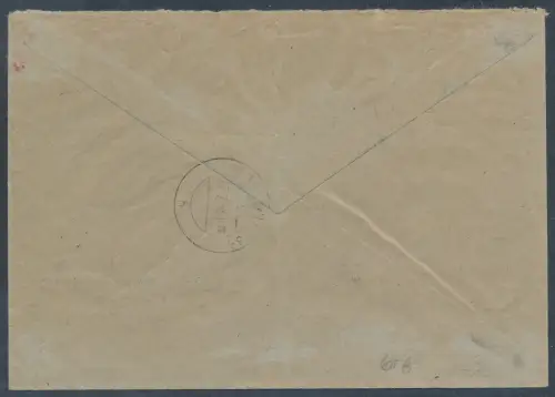 Berlin Postschnellbrief mit  AFS.