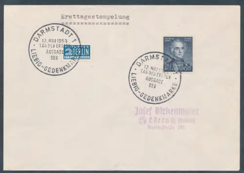 Bund. FDC. Mi.-Nr. 166