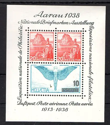 Schweiz Mi.-Nr. Block 4 postfrisch.