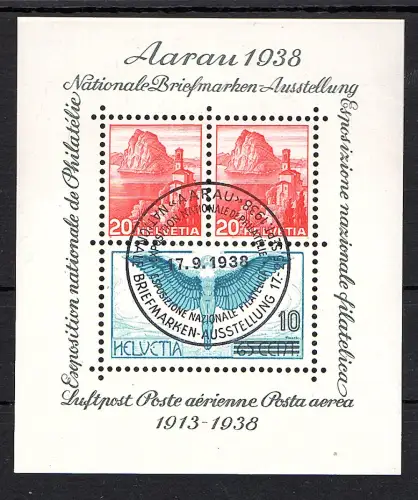 Schweiz Mi.-Nr. Block 4 gestempelt.