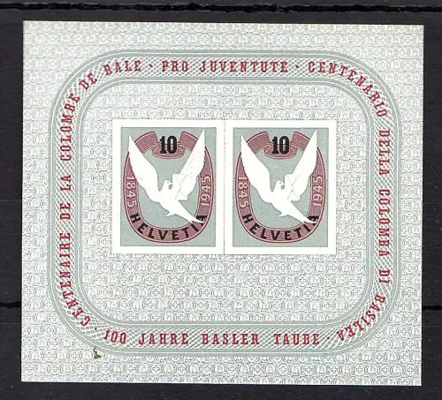 Schweiz Mi.-Nr. Block 12 postfrisch.