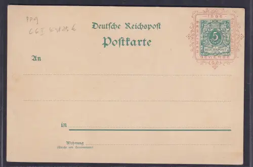 DR., Privatganzsache PP9-C6/03,  Ungebraucht.