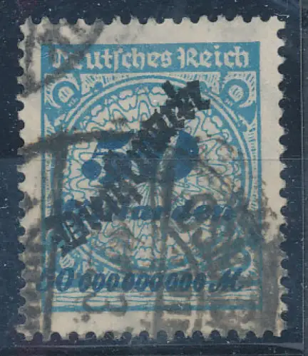 DR. Dienstmarke Mi.-Nr. 88 gestempelt, KB. FleinerBPP.