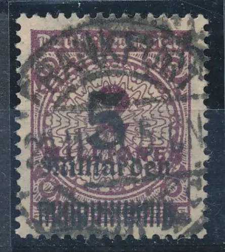 DR. Mi.-Nr. 332 a OPD Frankfurt, gestempelt, KB. FleinerBPP.