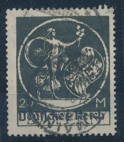 DR. Mi.-Nr. 138 I mit PF. III, gestempelt, Befund FleinerBPP.