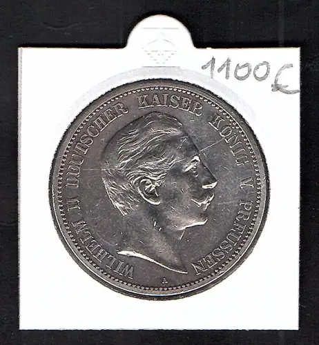 Preussen - Wilhelm II. - 5 Mark 1888 - J.101