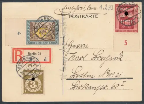 DR. R.-Ortskarte mit Ak.-St.