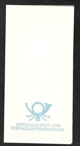 DDR - Gedenkblatt, ZPF  C3-1986