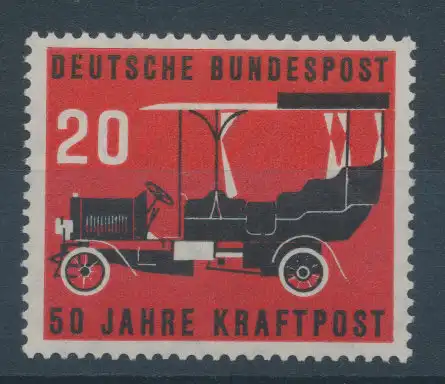 Bundesrepublik 1955, 50 Jahre Kraftpost, Mi.-Nr. 211 **