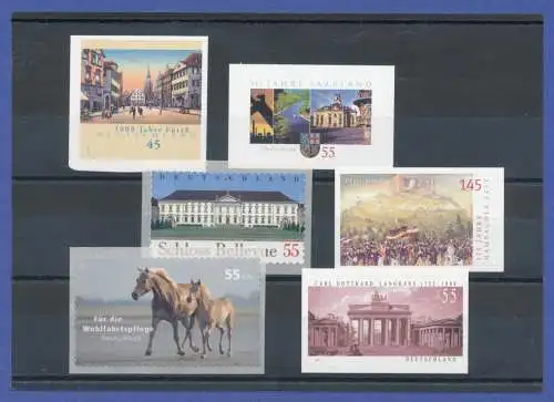 Bundesrepublik alle selbstklebenden Briefmarken des Jahrgangs 2007 komplett **