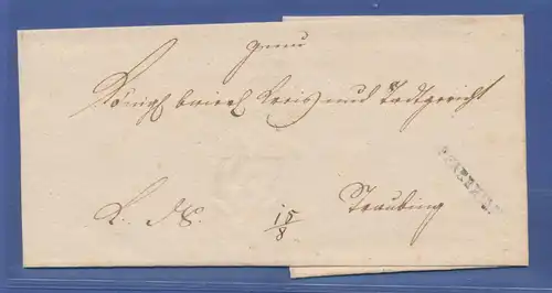 Vorphila-Brief mit Stempel PFARRKIRCHEN. 1830 