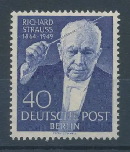 Berlin 1954, Richard Strauss 1864-1949, Mi.-Nr. 124 **