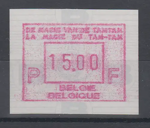 Belgien FRAMA-ATM Sonderausgabe MAGIE TAMTAM 1997 ** 