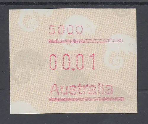 Australien Frama-ATM Ringelschwanz-Opossum, mit Postcode 5000 **